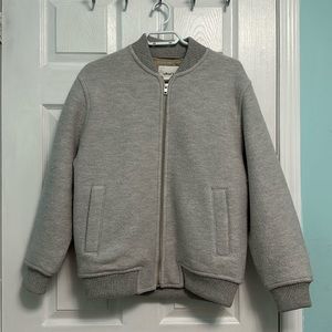 Aritzia Wilfred Free Stable Jacket in Heather Light Grey